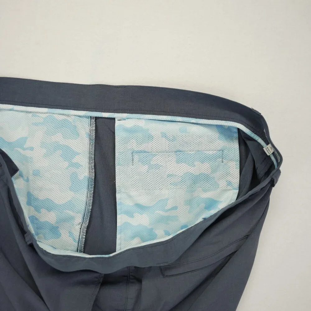 Peter Millar‎ Shackleford Performance Hybrid Shorts Navy Men Size 42 MA21EP01
